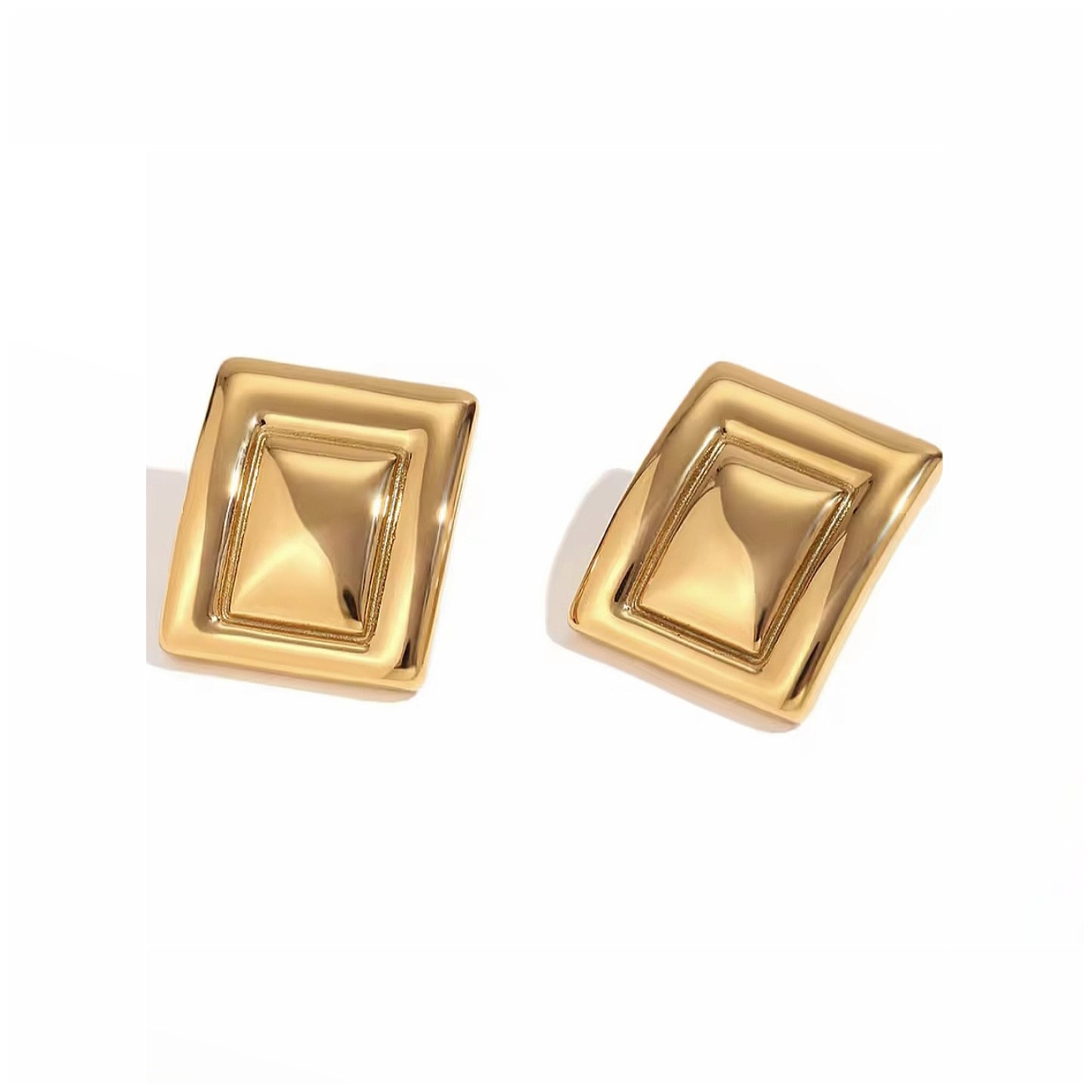 Thea Statement Earrings - GOLD