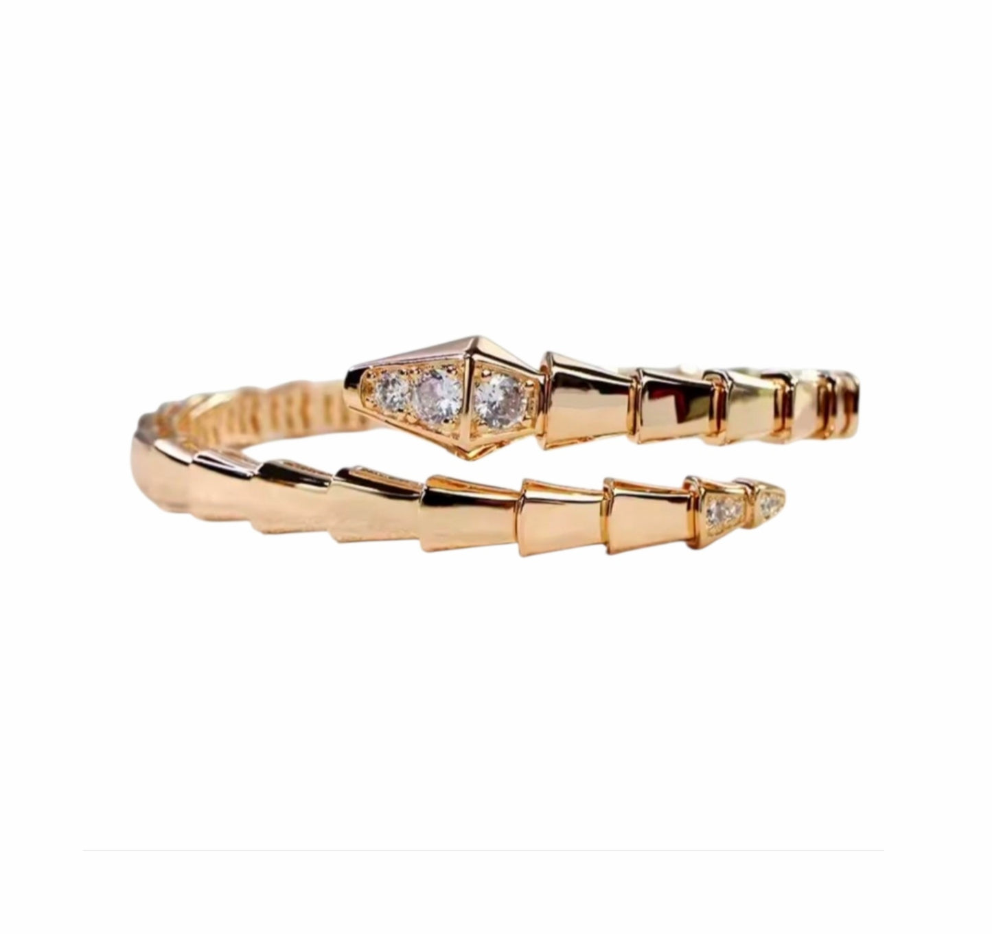 Serpent Bangle - Gold