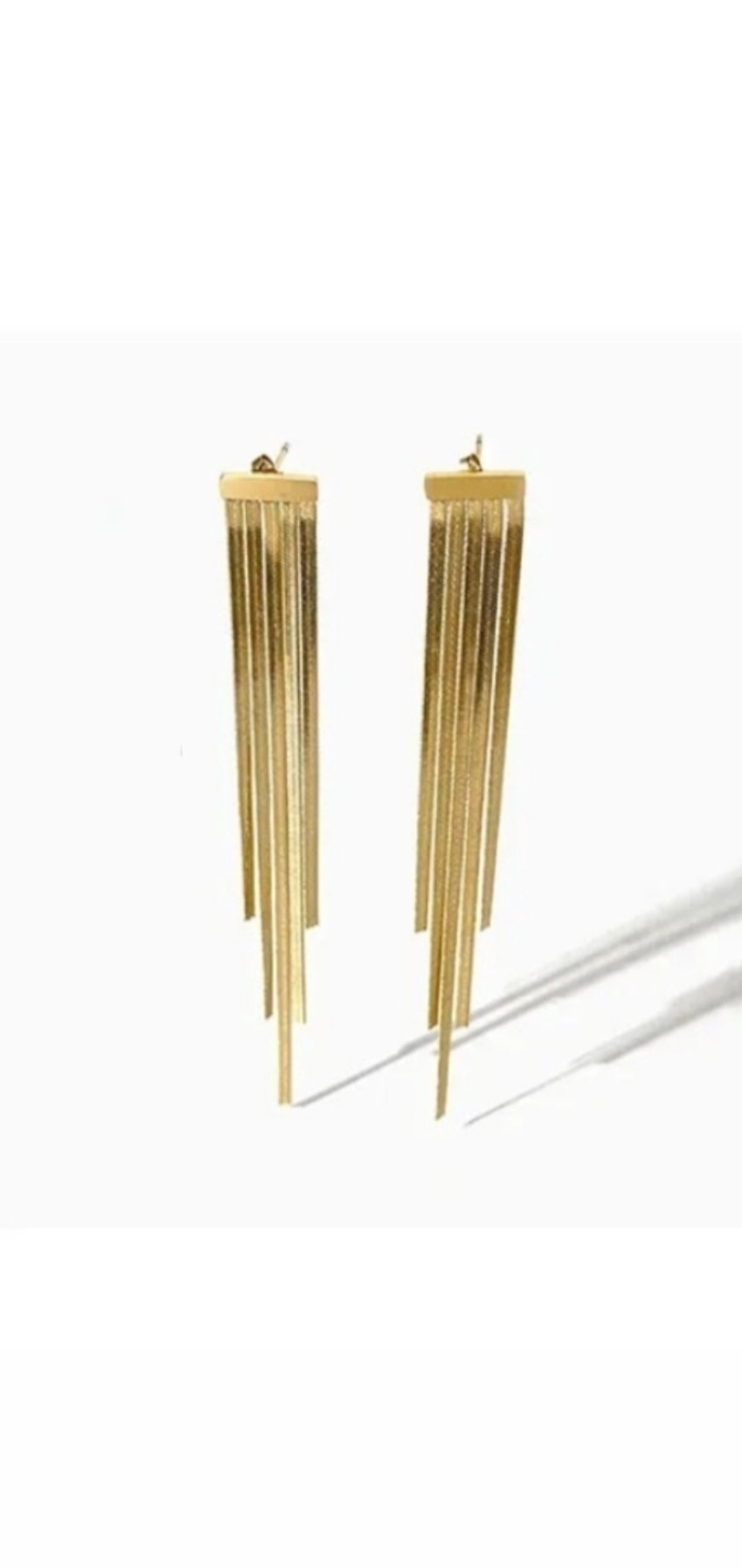 Xeana Drop Earrings - Gold