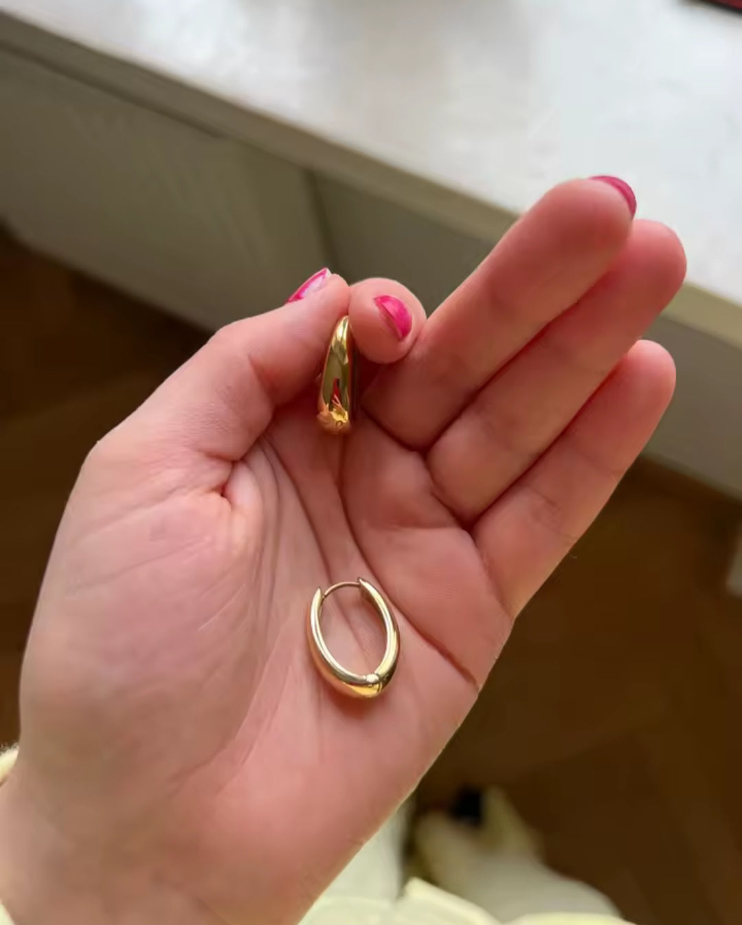 Nyla Hoops - Gold