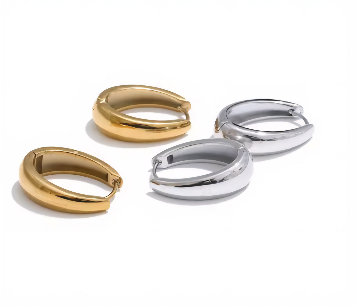 Nyla Hoops - Gold