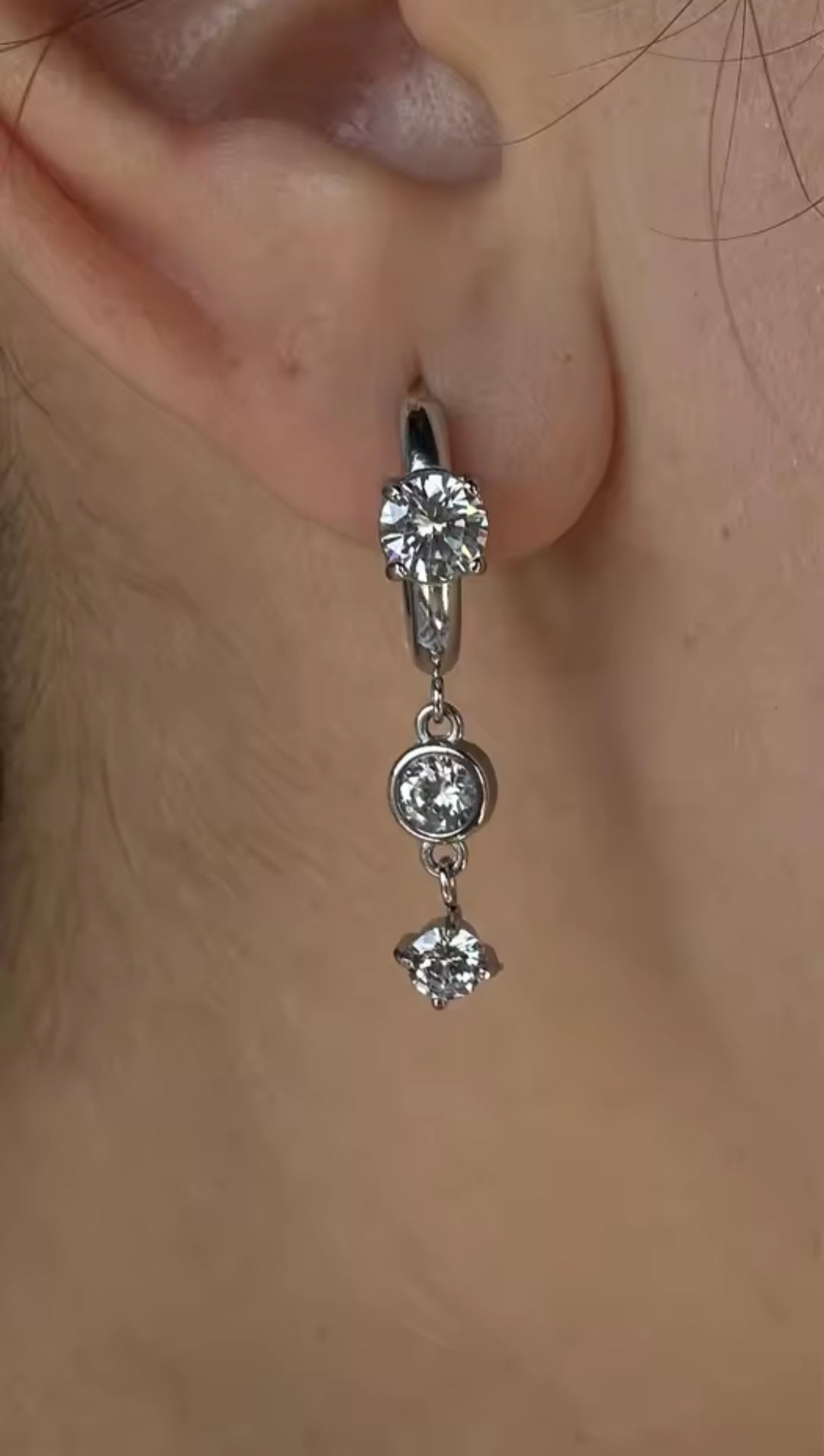 Samira Earrings - Silver