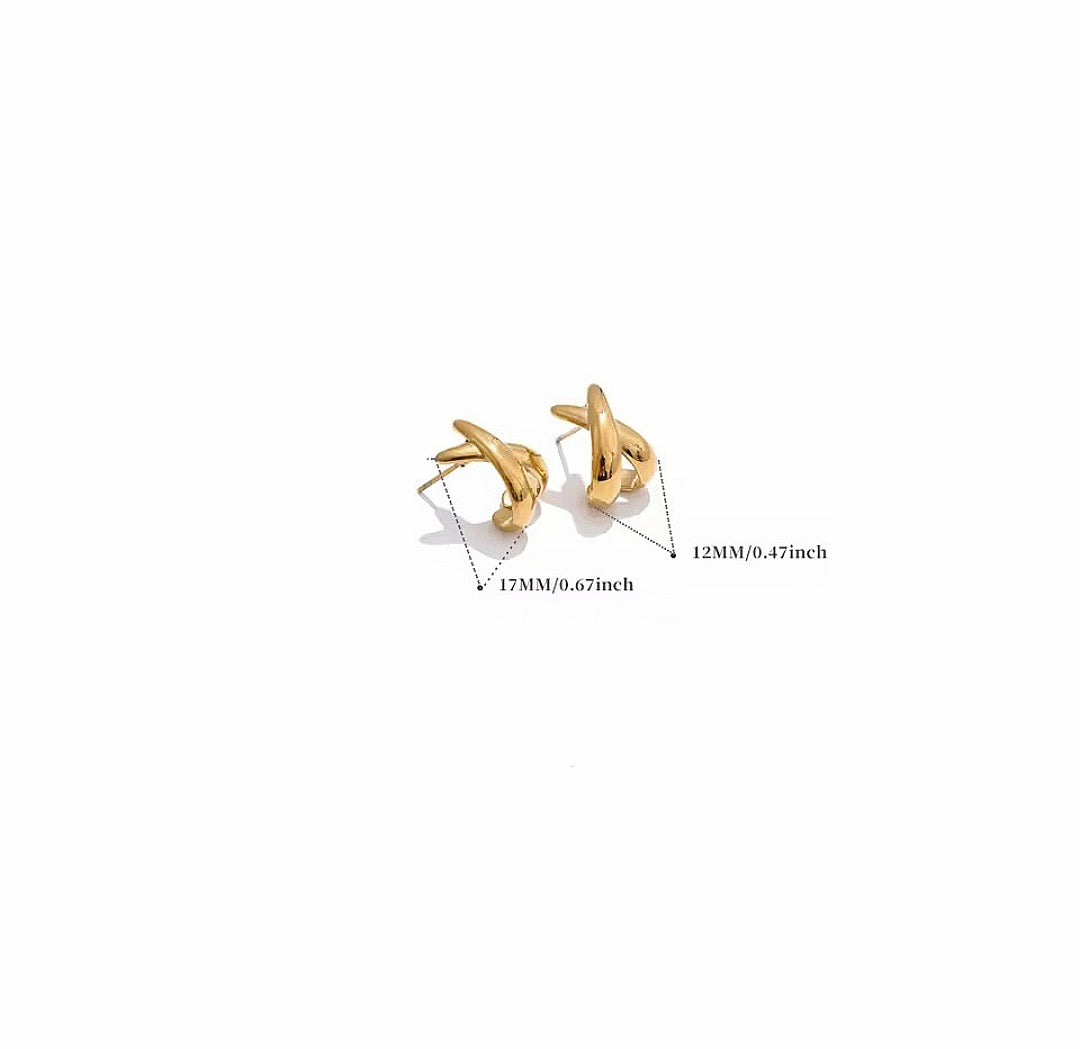 Celani Earrings - Gold