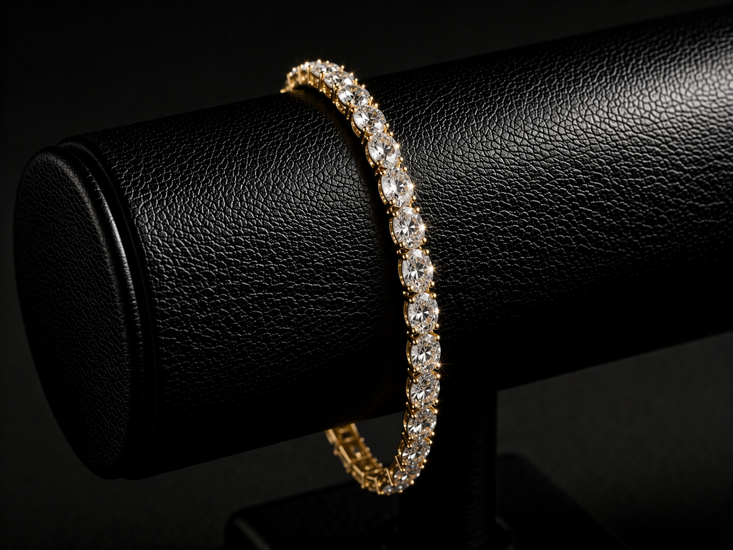 Aura Tennis Bracelet - GOLD