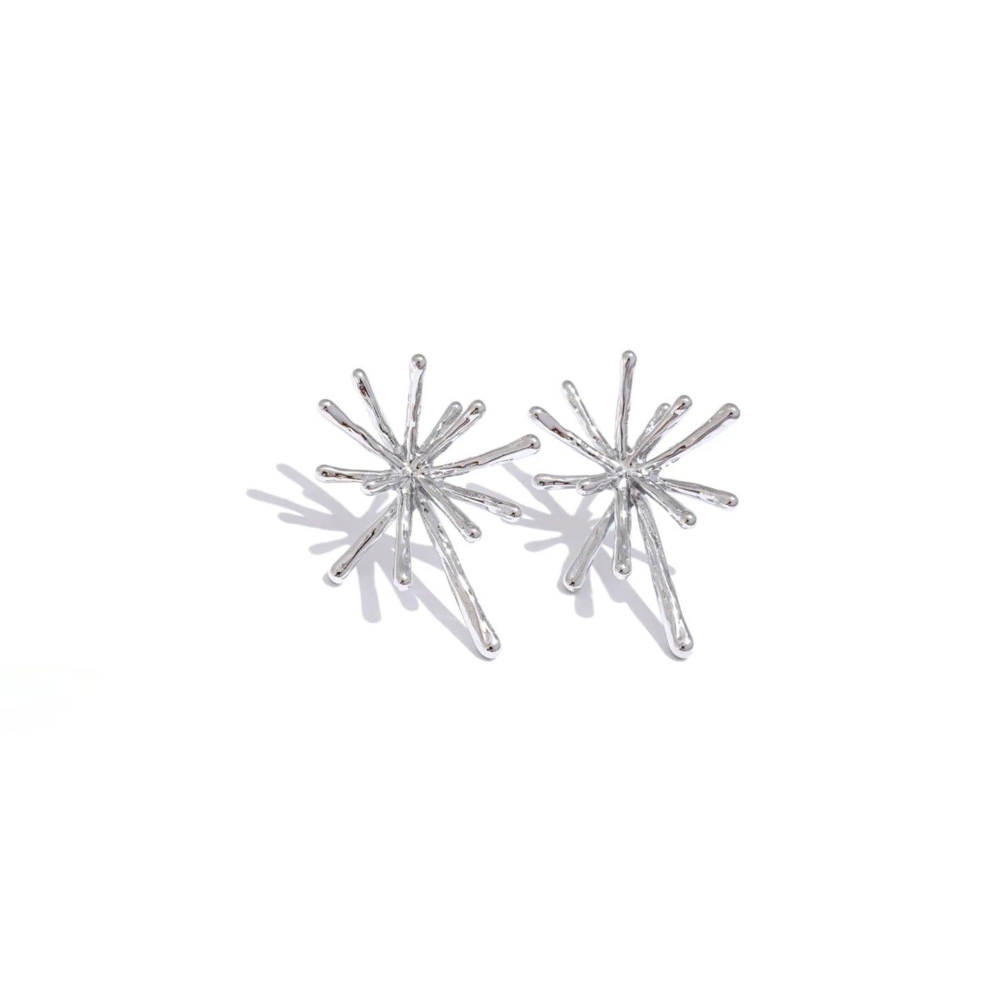 Leila Earrings- Silver