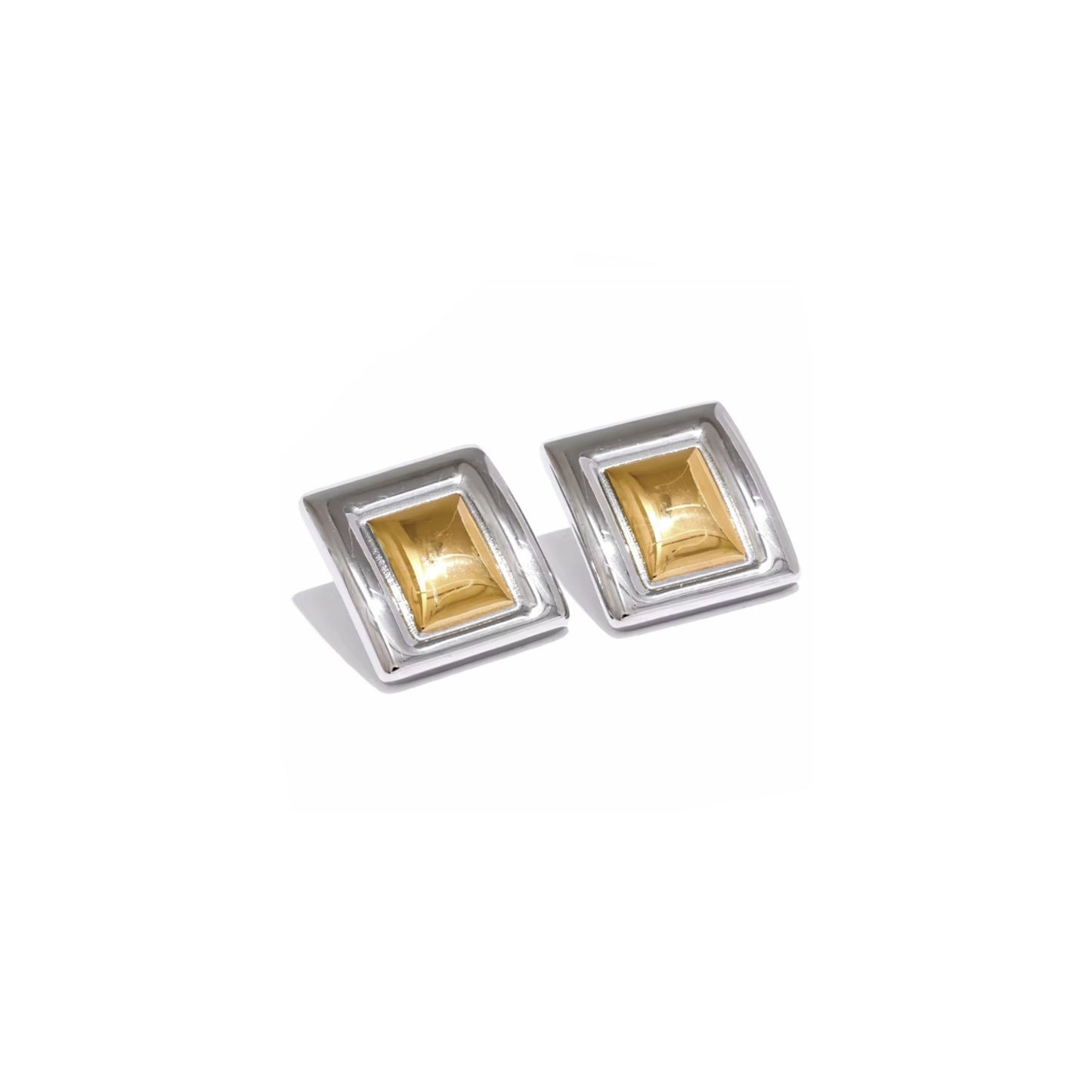 Thea Statement Earrings - Mixed Metals