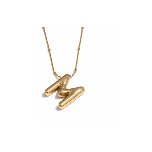 Initial Necklace - Gold