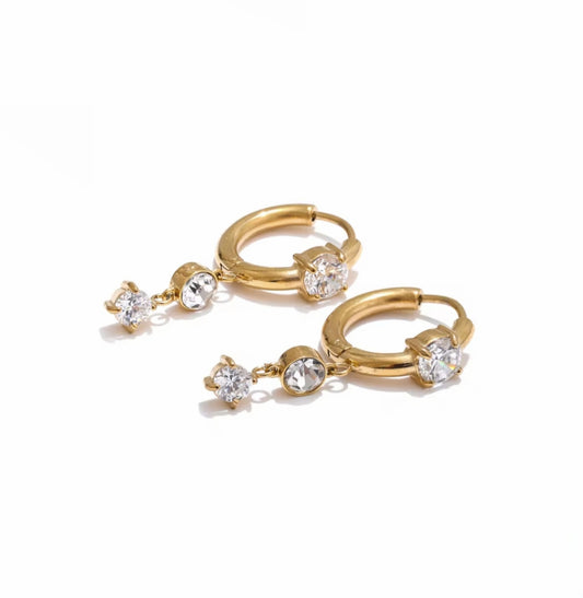 Samira Earrings - Gold