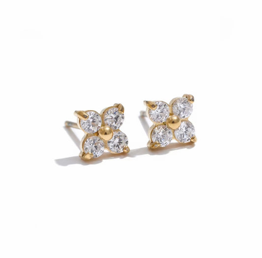 Freya Stud Earrings - GOLD