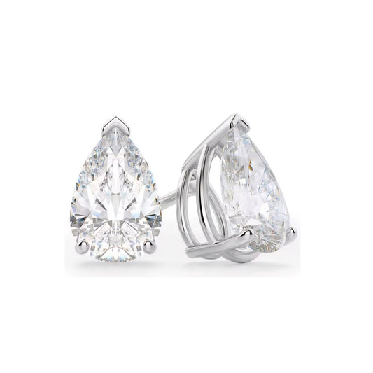Classic Pear Studs - S925 Sterling Silver