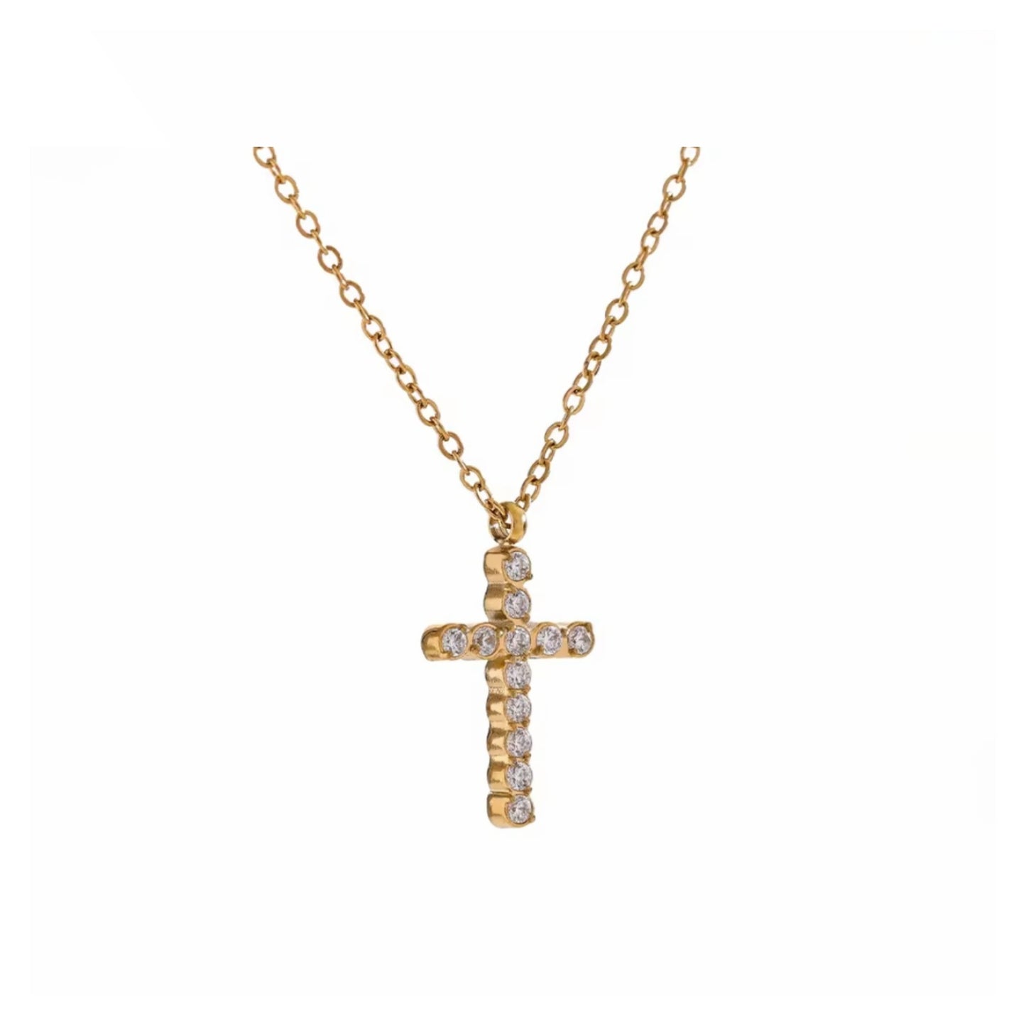 Cross Pendant Necklace - GOLD