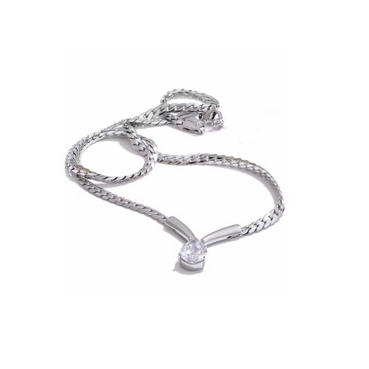 The Grace Necklace - Silver