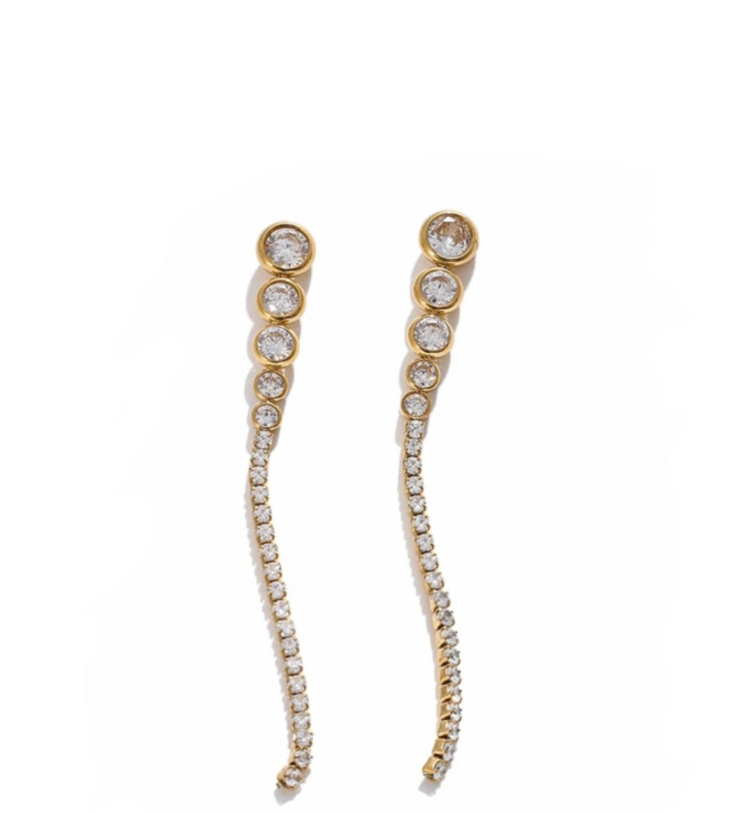 Talia Drop Earrings - Gold