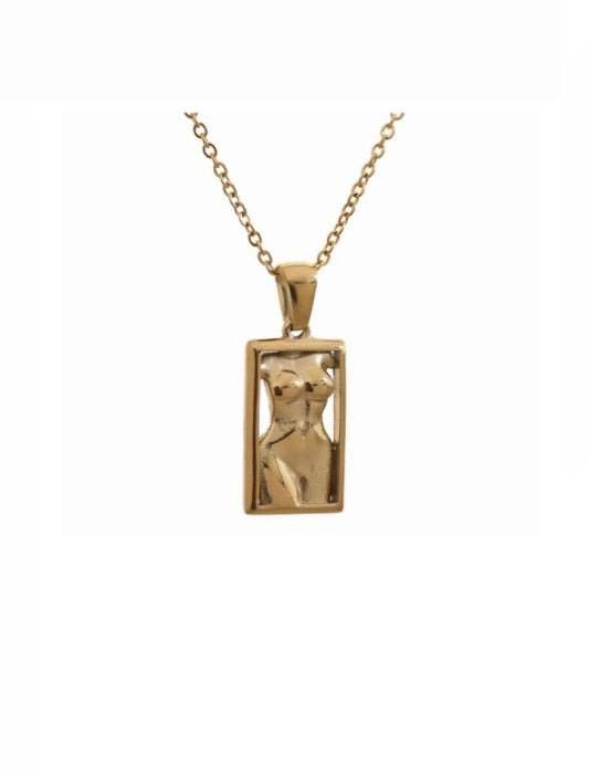 The Goddess Necklace- Gold