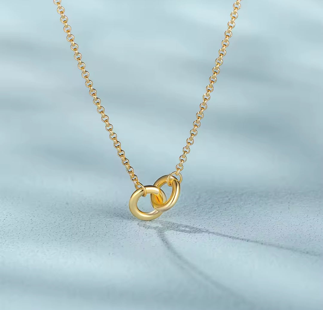 Ch3rm Love Necklace - Gold