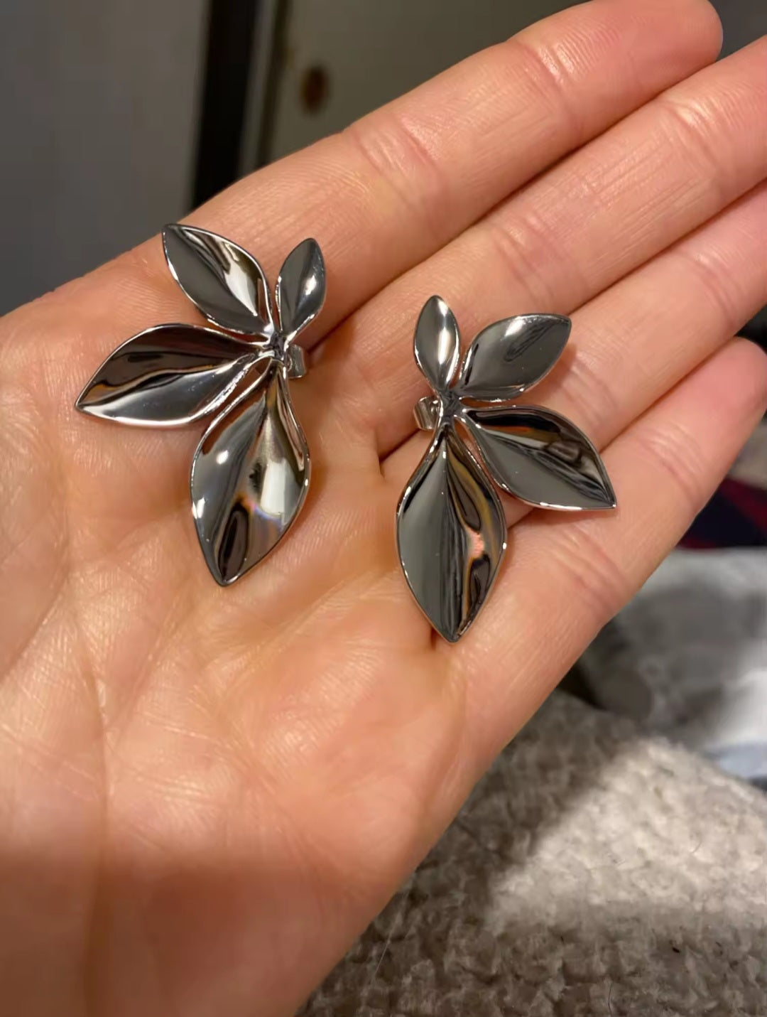 Grace Earrings - Silver