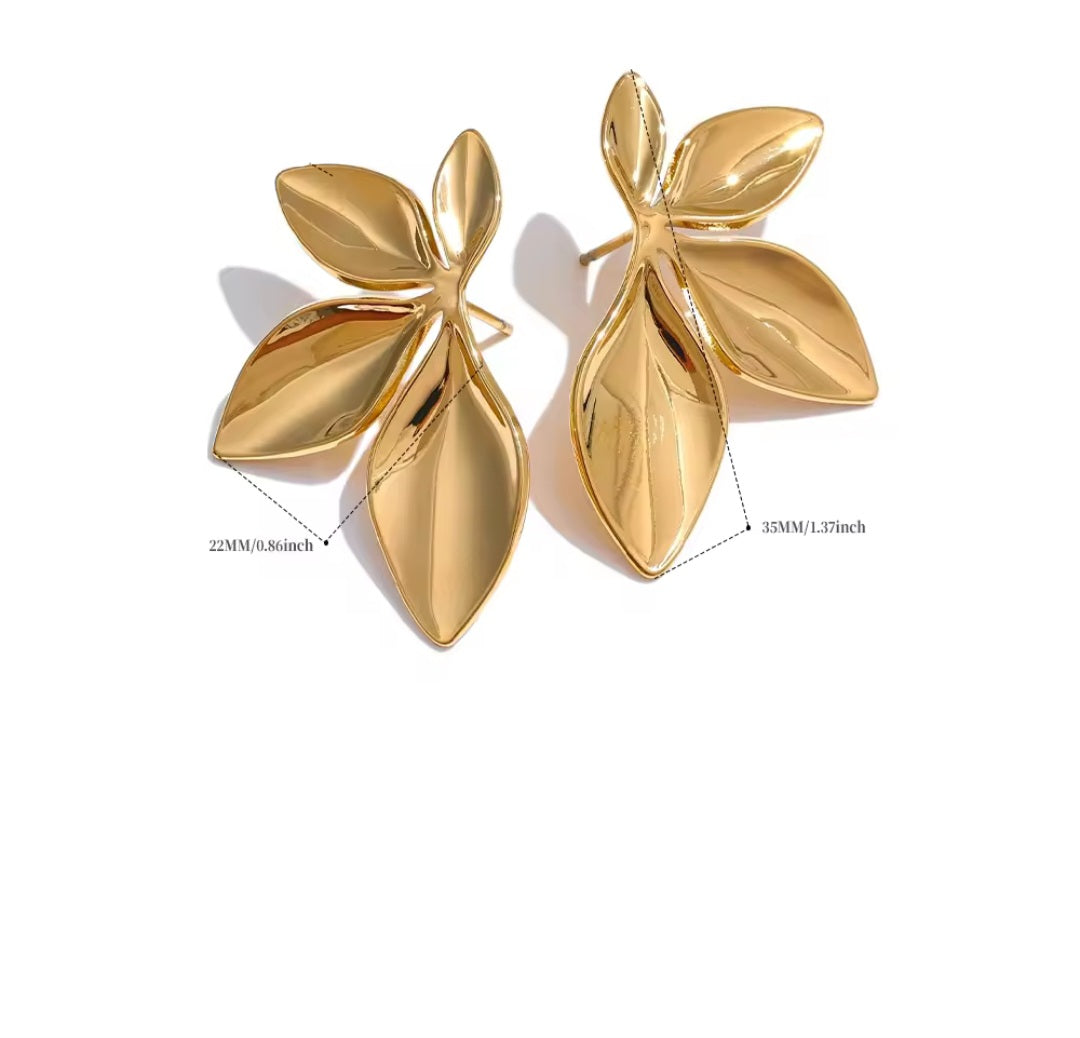 Grace Earrings - Gold