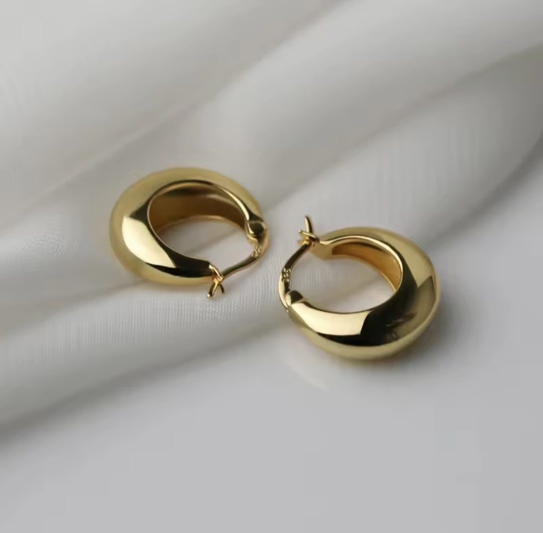 Zeya Hoops - Gold