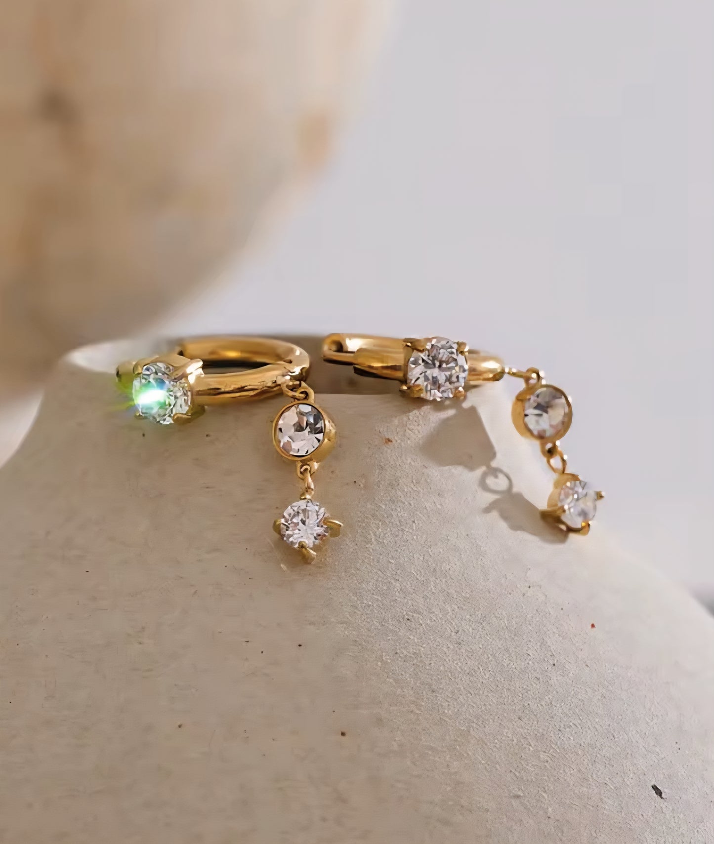 Samira Earrings - Gold