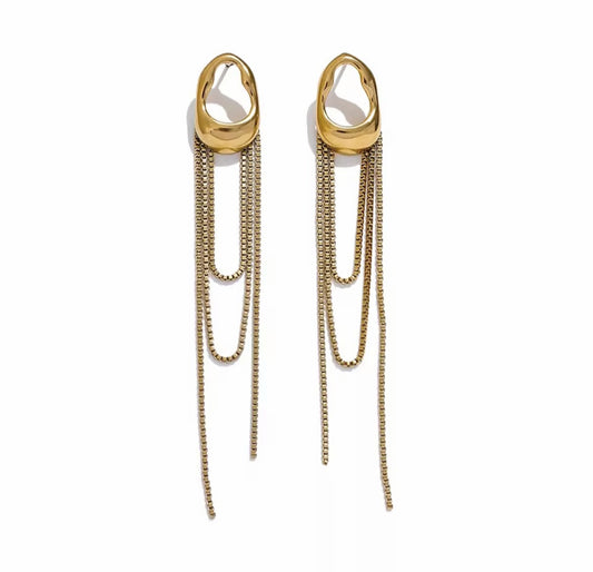Lenara Earrings - Gold