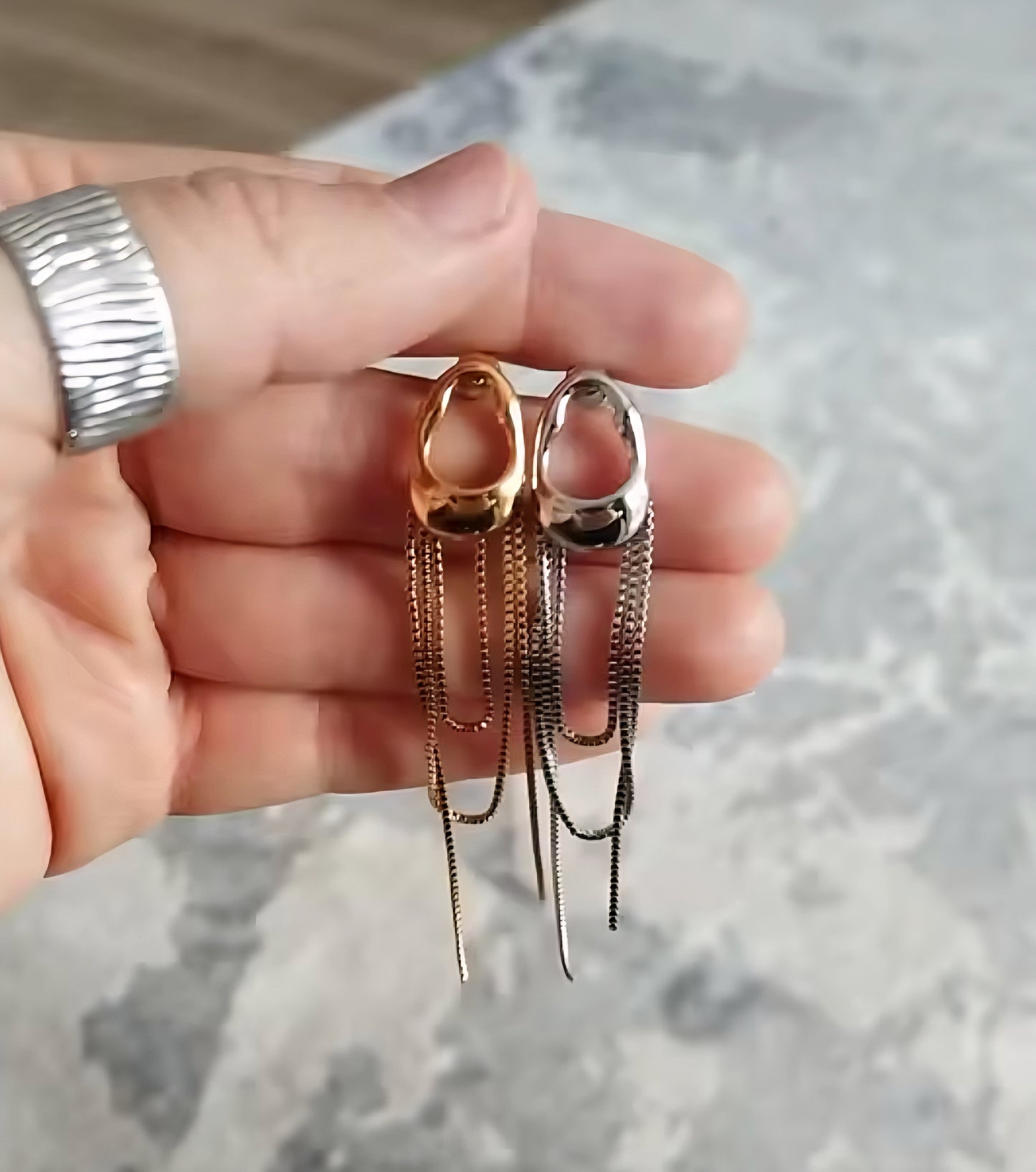 Lenara Earrings - Gold