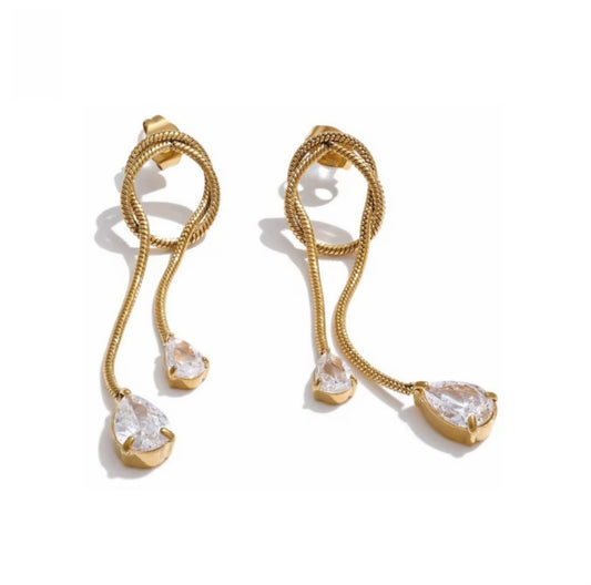 Aaila Earrings - Gold